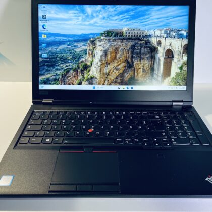 Lenovo Thinkpad Workstation P52 15,6″ i7 8850H 16GB, 512  NVme, Quadro P1000 Gebrauchtgerät